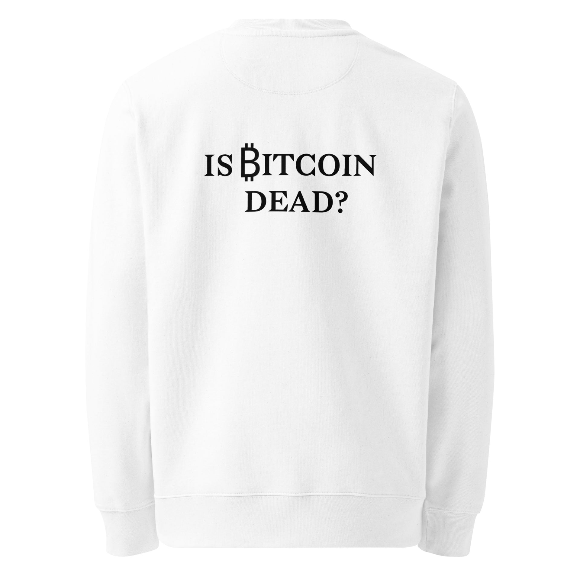 CRYPTOAIREBOYSCLUB crewneck - Is Bitcoin Dead? – CryptoaireBoysClub Inc.